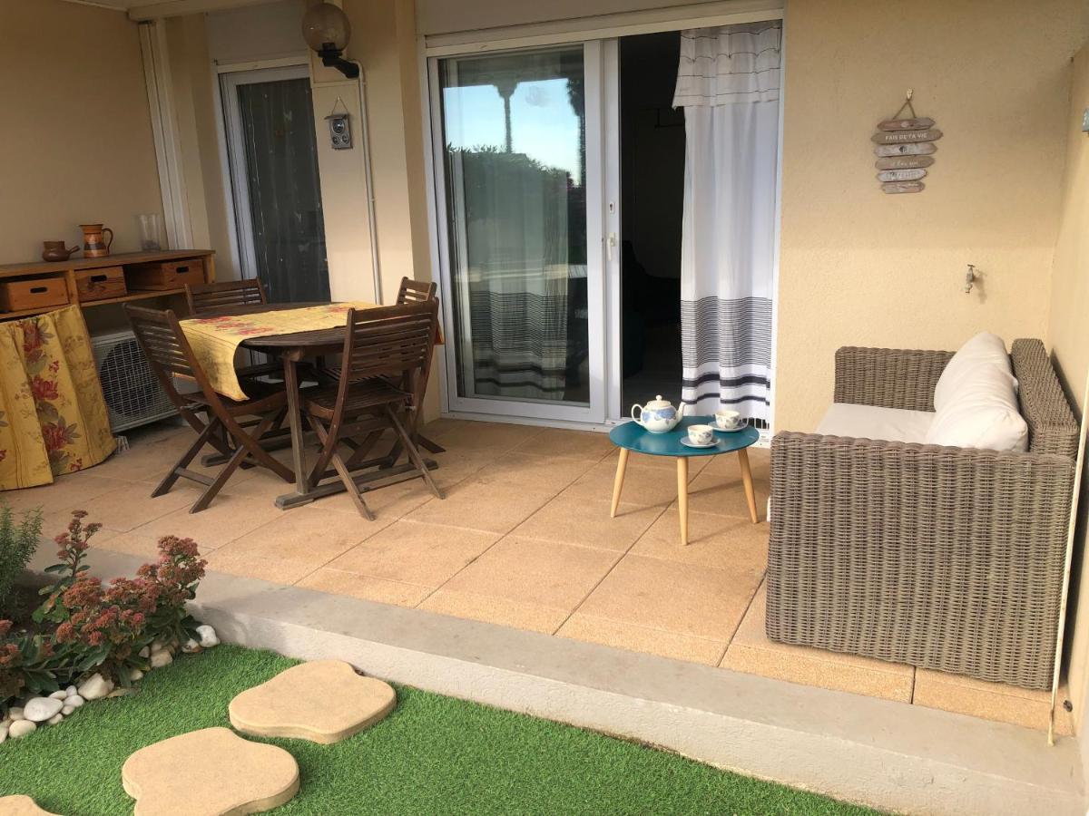 Le Jardin De La Plage - T2 - Terrasse Jardin 30M2 - Piscine - Clim- Wifi -Parking Canet-en-Roussillon Esterno foto