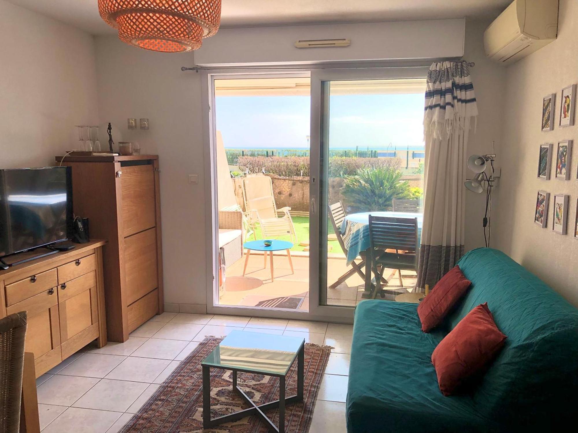 Le Jardin De La Plage - T2 - Terrasse Jardin 30M2 - Piscine - Clim- Wifi -Parking Canet-en-Roussillon Esterno foto